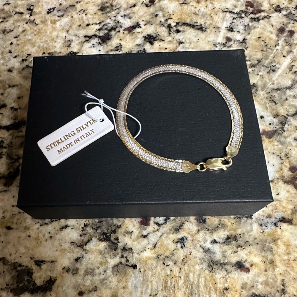 Italian silver bracelet